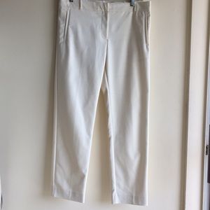 H&M off white pants size 8